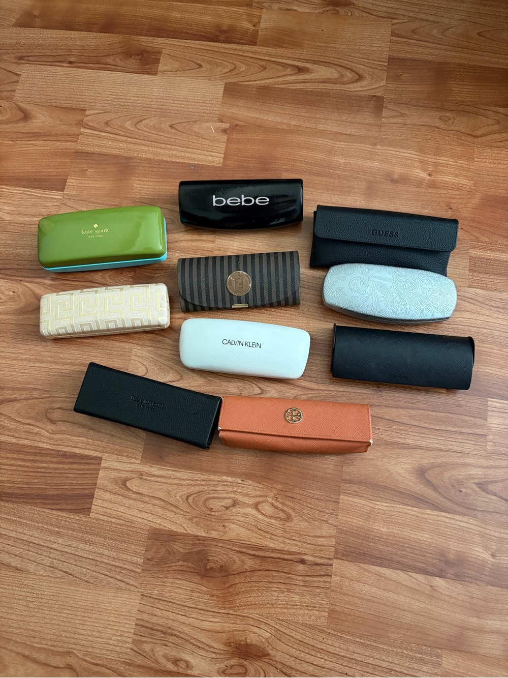 Prada Sunglasses Case Assorted Colors - Black, White, Orange, Green